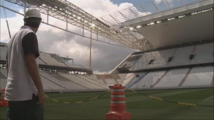 Brazil races to be ready for World Cup